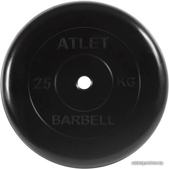 Диск MB Barbell Атлет 26 мм (1x25 кг)