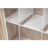 Тканевый шкаф Mio Tesoro Lari 4 (бежевый) в Бобруйске