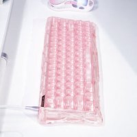Клавиатура Gravastar Mercury V60 Crystal Rose (GravaStar UFO Magnetic)