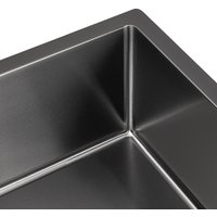 Кухонная мойка ZorG ZRE 5545 graphite