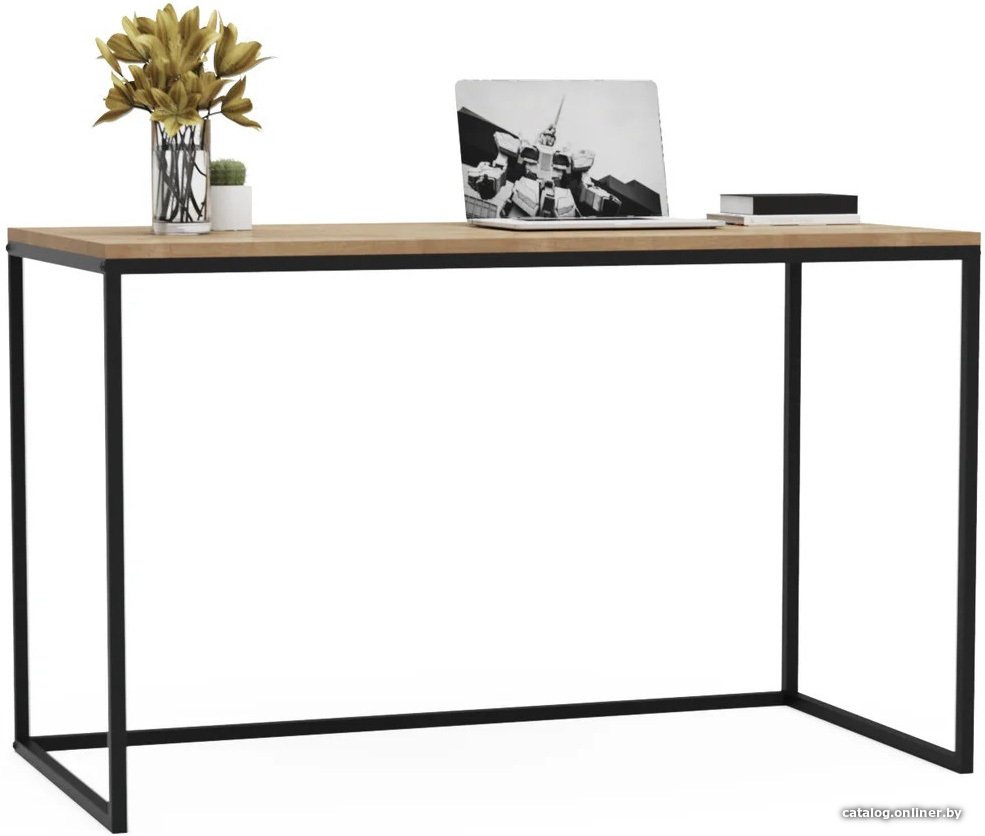 Стол Crafto Вествуд Лофт 03 120x60x75 (черный/золотистый дуб)