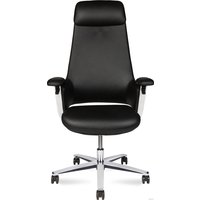 Офисное кресло Norden York CH-336A (черная кожа)