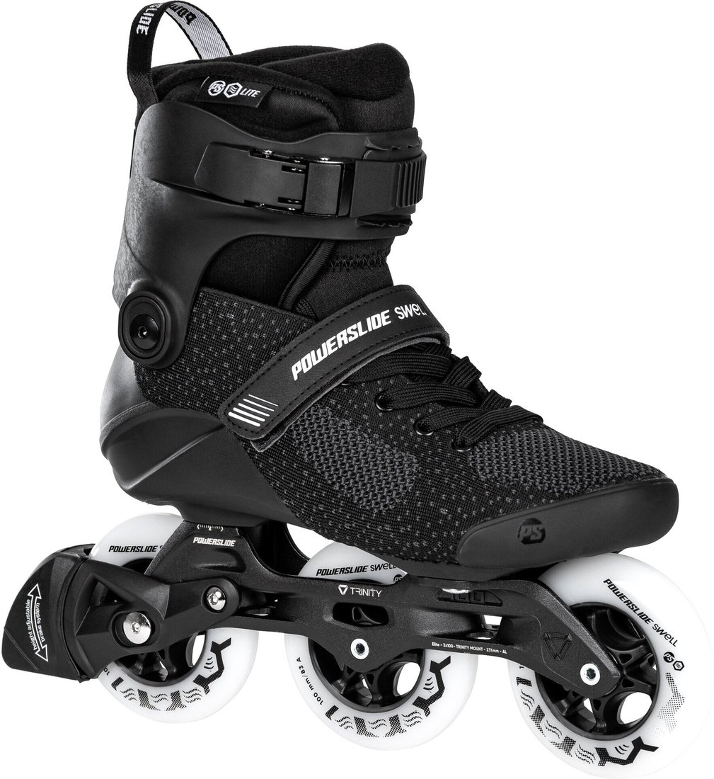 

Роликовые коньки Powerslide Swell Lite 100 510055 (р. 42-43, черный)