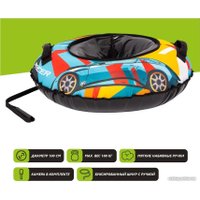 Тюбинг Snowstorm BZ-100 Racer W112885 (100см, желтый/черный)