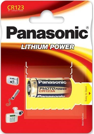 

Батарейка Panasonic CR123 [CR-123AL/1BP]