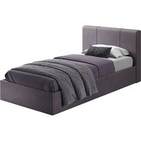 Кровать AMI Марсель 90 (серо-фиолетовый)