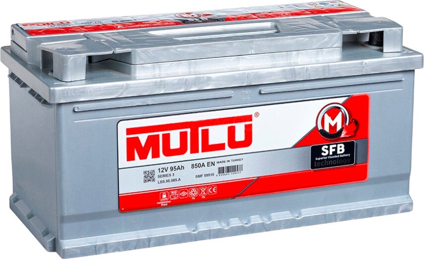 

Автомобильный аккумулятор Mutlu LB5.95.085.A (95 А·ч)