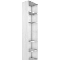 Шкаф распашной Лером ШК-5043-СЯ-БГ (Снежный Ясень/Белый Бриллиант Глянцевый)