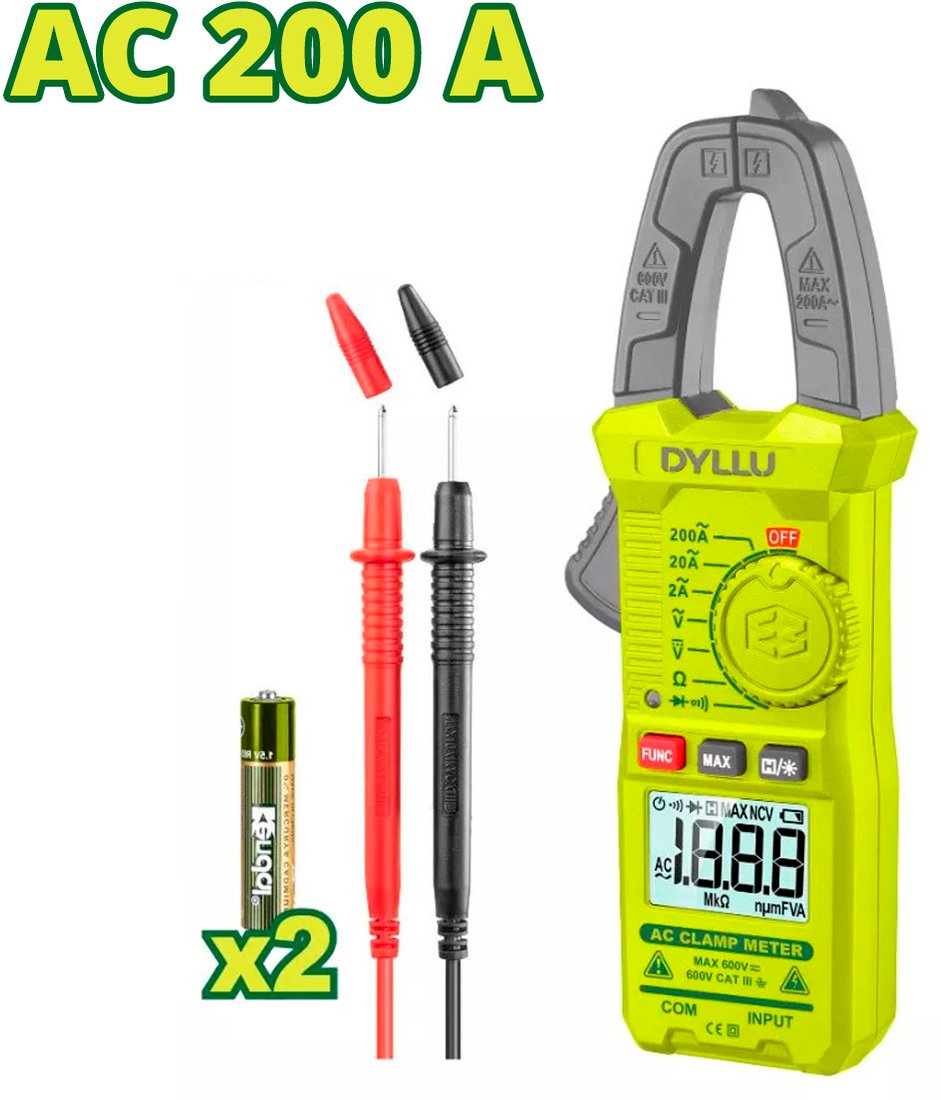 

Токовые клещи Dyllu DTDM6501