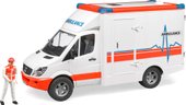 Mercedes Benz Sprinter ambulance with driver 02536