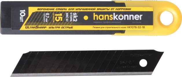 

Набор сменных лезвий Hanskonner HK1076-S2-18