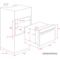Электрический духовой шкаф TEKA HLB 840 (белый)