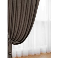 Комплект штор Soft Lines 6856-D11 (180x250, светло-коричневый)
