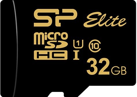 

Карта памяти Silicon-Power Elite Gold microSDHC SP032GBSTHBU1V1GSP 32GB (с адаптером)