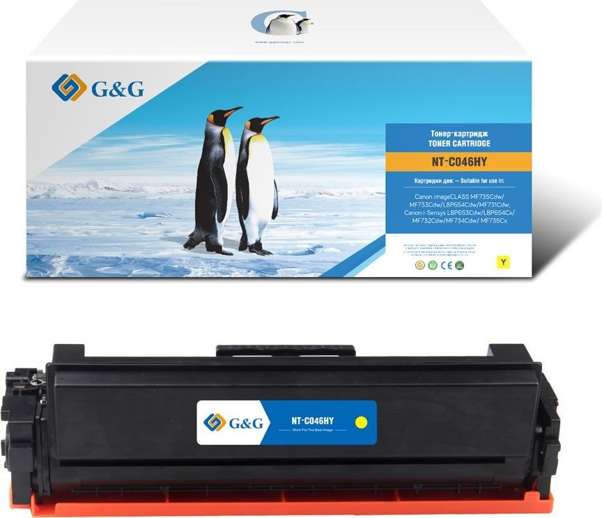 

Картридж G&G GG-NT-C046HY (аналог Canon NT-C046HY)