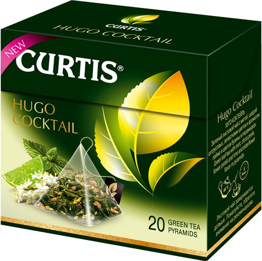 

Зеленый чай Curtis Hugo Cocktail 20 шт