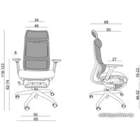 Офисное кресло UNIQUE Space CM-B265A-6 (черный)