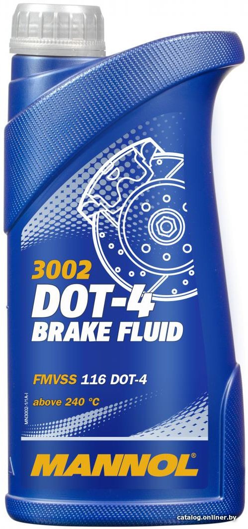 Тормозная жидкость Mannol Brake Fluid DOT-4 3002 1л