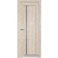 Межкомнатная дверь ProfilDoors 2.70XN L 70x200 (каштан светлый, стекло графит)