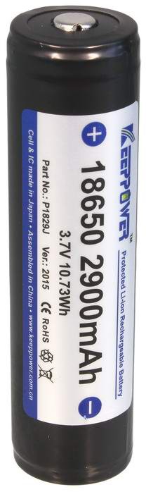 

Аккумулятор KeepPower 18650 2900mAh P1829LT