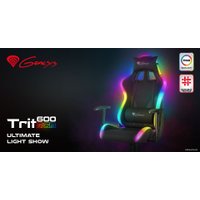 Игровое (геймерское) кресло Genesis Trit 600 RGB (черный)