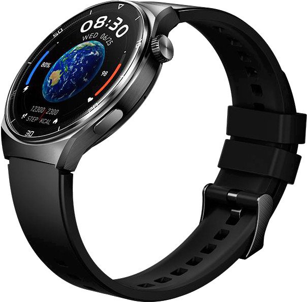 

Умные часы QCY Watch GT 2 (серый/черный)