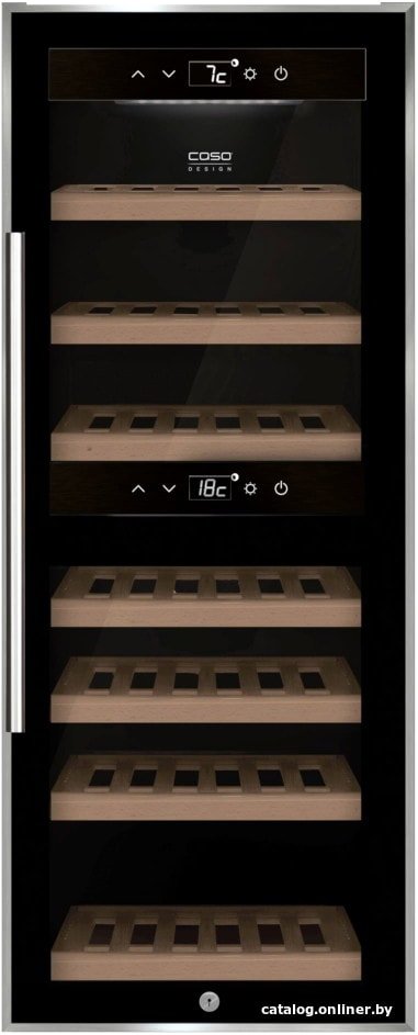 Винный шкаф CASO WineComfort 38 (черный)