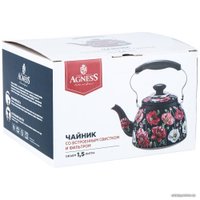 Чайник со свистком Agness Маки 916-408