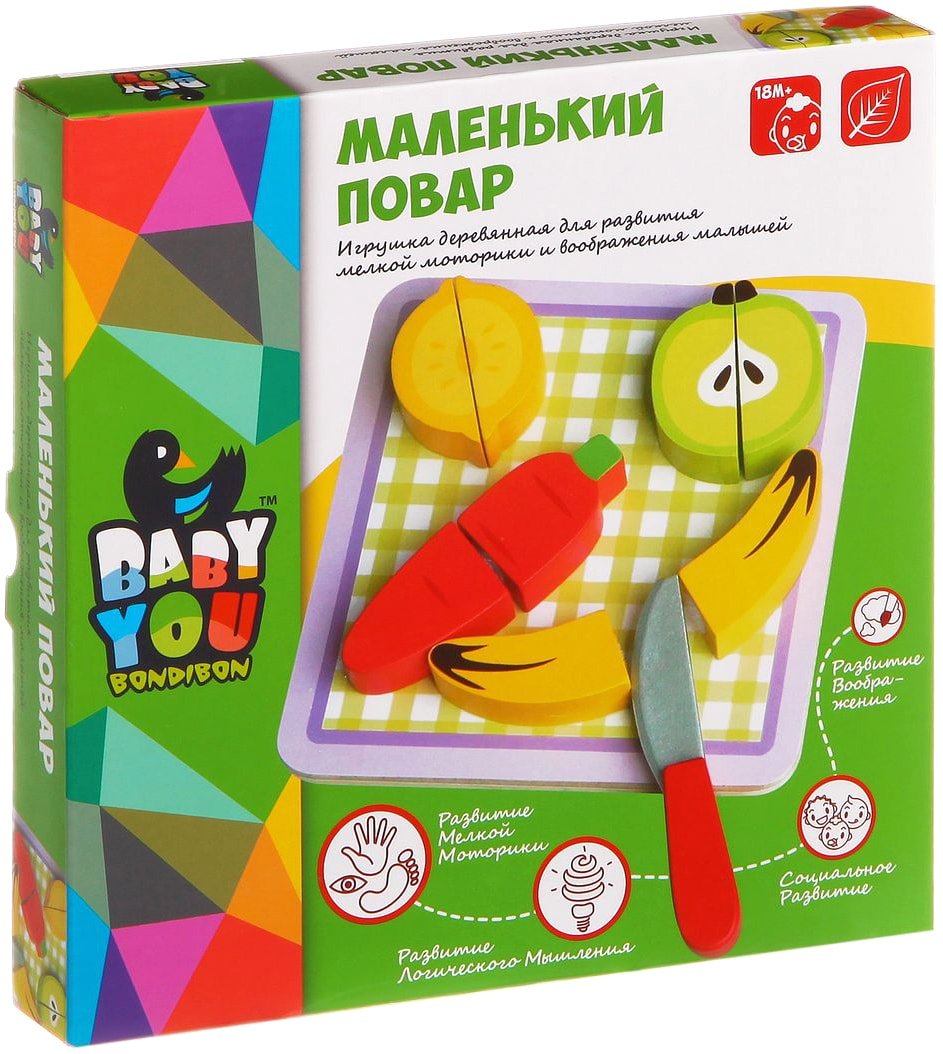 

Развивающая игрушка Bondibon Маленький повар ВВ1101