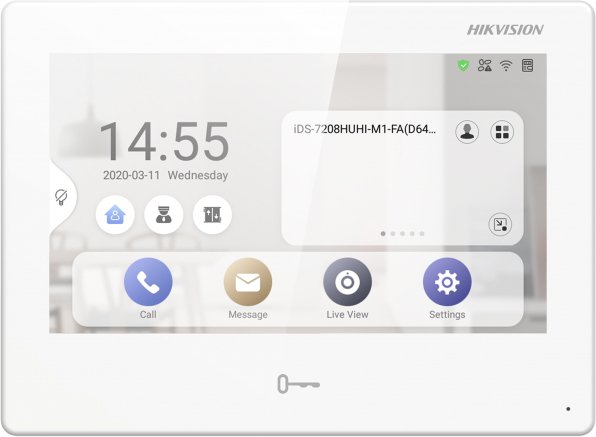 

Монитор Hikvision DS-KH9310-WTE1 (белый)
