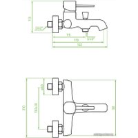 Смеситель Laveo Pola BAP 810D