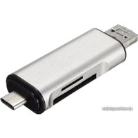 Карт-ридер USBTOP USB3.1 Type-C - TF/SD/microUSB/USB3.0