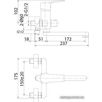 Смеситель Milardo Helic HELSB02M02