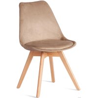 Стул TetChair Tulip Soft mod. 053V (бежевый HLR 12/натуральный)