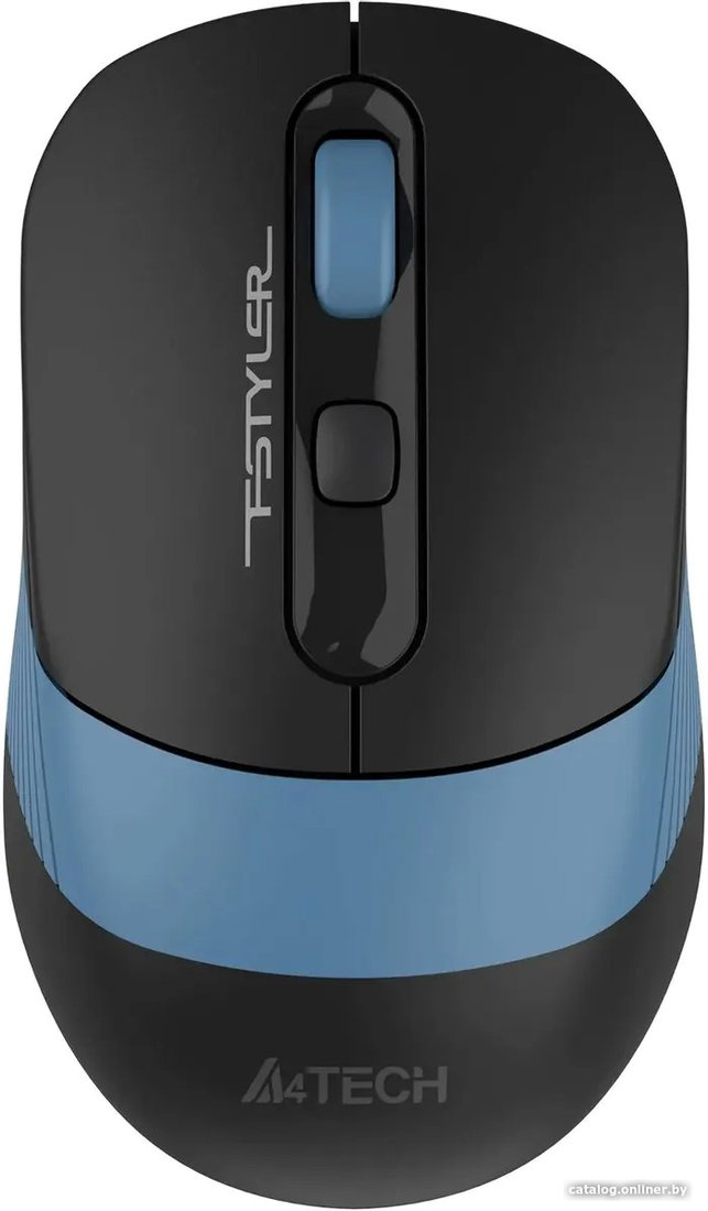 Мышь A4Tech Fstyler FG10CS Air (черный/синий)