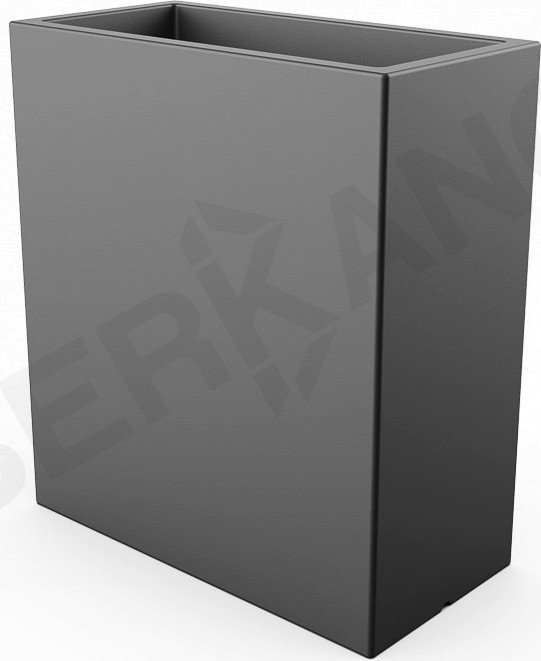 

Кашпо Berkano Cubric 90*80 DB (черный)