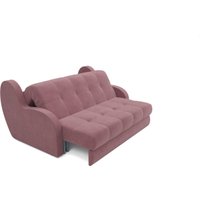 Диван Мебель-АРС Аккордеон Барон НПБ 155x200 (велюр пудра НВ-178/18)