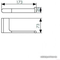 Держатель для туалетной бумаги Kaiser KH-2720