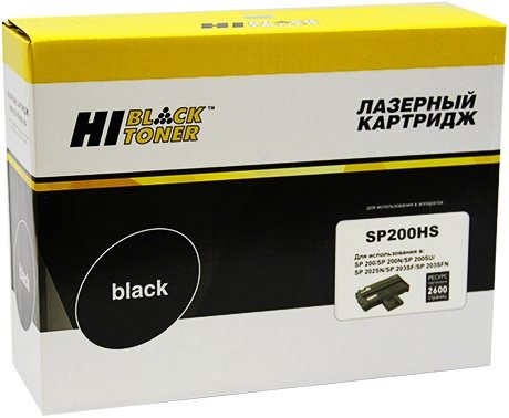 

Картридж Hi-Black HB-SP200HS (аналог Ricoh SP 200HE)