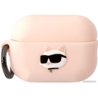 Чехол CG Mobile Karl Lagerfeld NFT 3D Choupette для AirPods Pro 2 KLAP2RUNCHP (розовый)