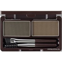 Тени для бровей The Saem Eco Soul Eyebrow Kit (тон 02 Gray Brown) 5 г