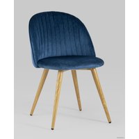 Стул Stool Group Лион Страйпс DC-69030G HLR-63 (велюр голубой)