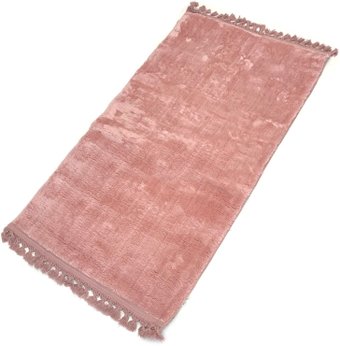 Ковер для жилой комнаты Karven Post Dokuma Sacakli 80x120 KV 027 (пудровый)