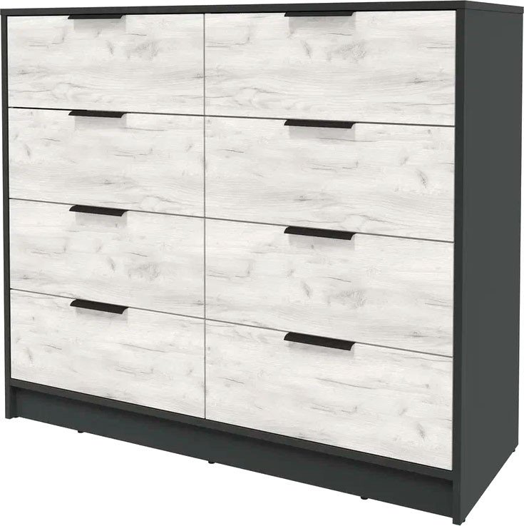 

Комод Интерлиния Концепт КТ-К117 (дуб белый/антрацит)