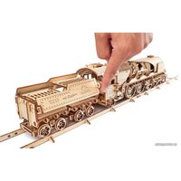 3Д-пазл Ugears Локомотив c тендером V-Экспресс
