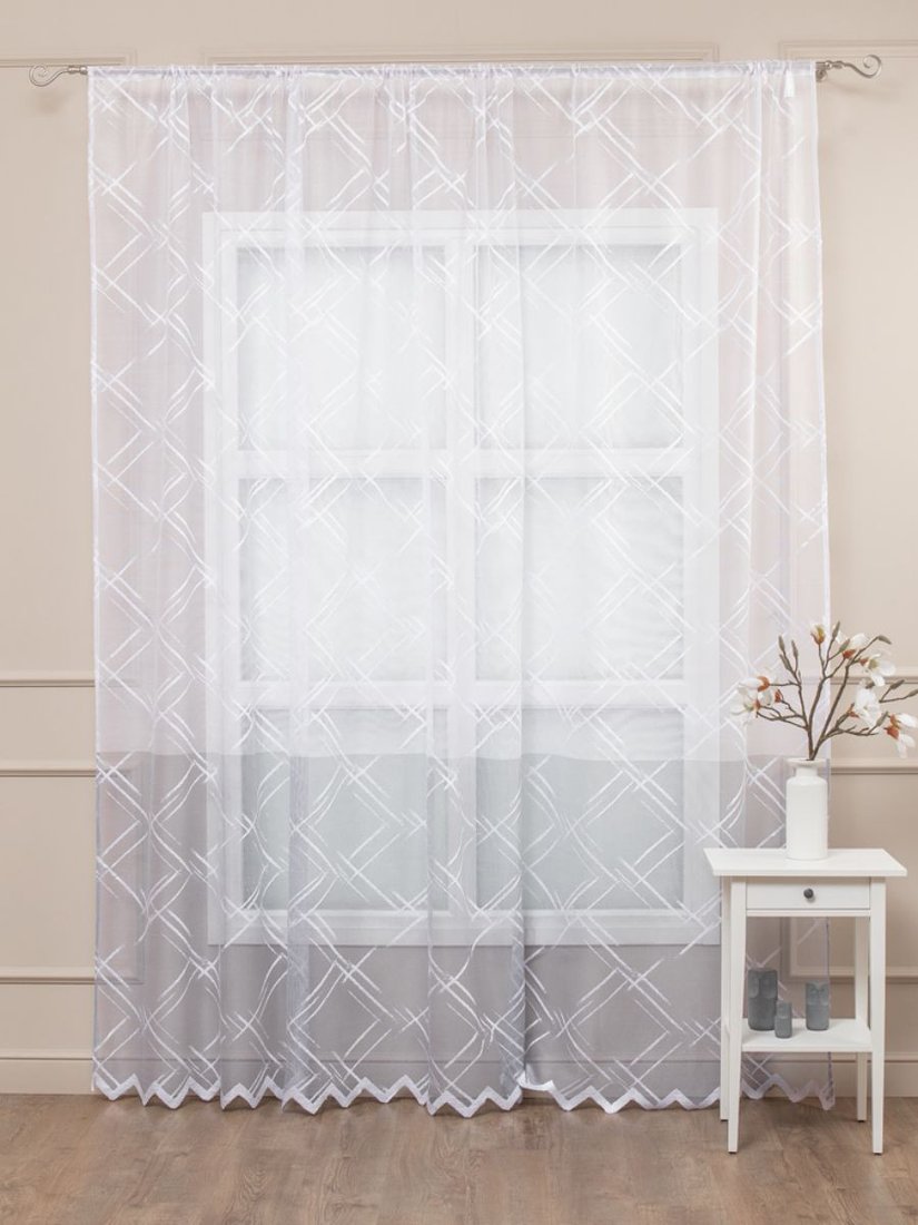 

Тюль Amore Mio RR H 614-2D 300x270 30566 (серый)