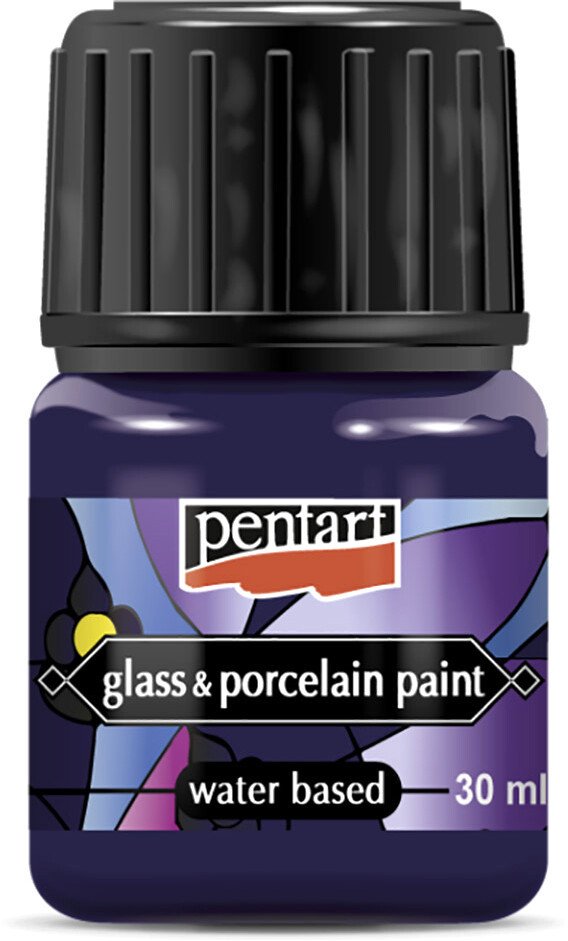 

Краска для стекла и керамики Pentart Glass&Porcelain 30 мл (фиолетовый)
