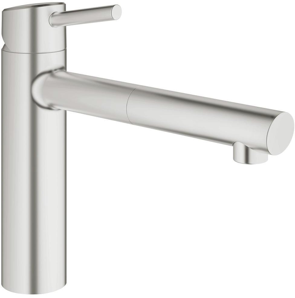 

Смеситель Grohe Concetto (сталь) [31129DC1]