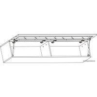 Стенка НК-Мебель Point комплект 8 гостиная (дуб вотан/белый глянец) в Бресте