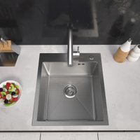 Кухонная мойка ARFEKA ECO AR 450*500 SATIN DECOR